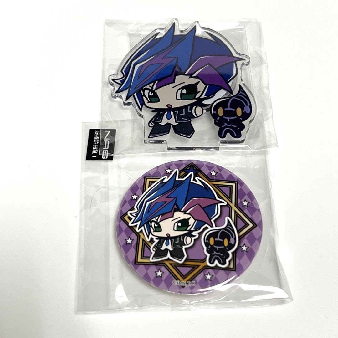 Amazon.co.jp: VRAINS 藤木遊作 プリロール缶バッジ アクリルスタンド